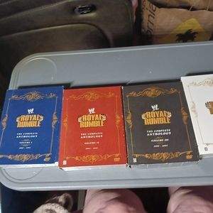 Royal Rumble the complete anthology volumes 1 through 4 DVD sets